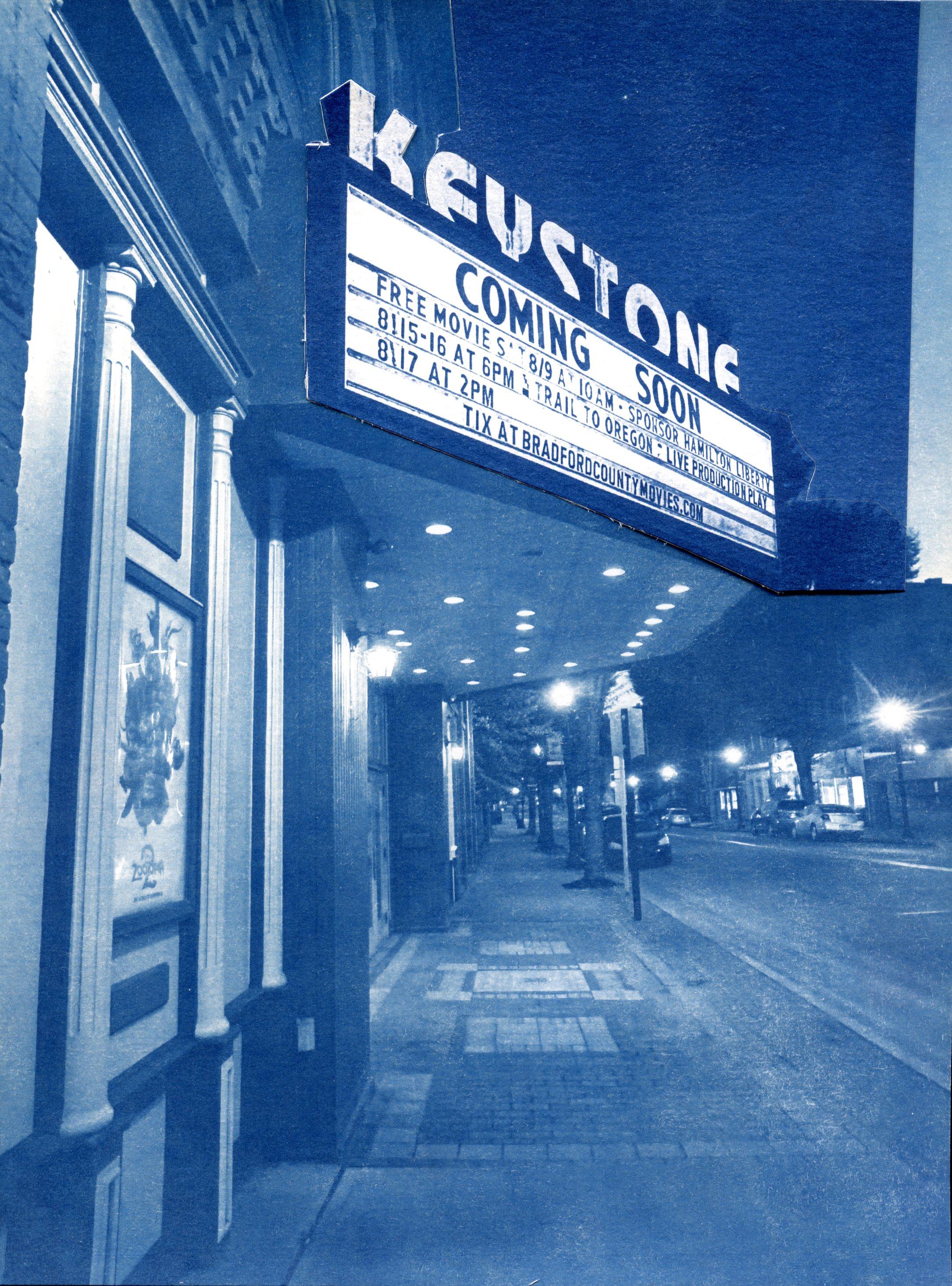 under the marquee 