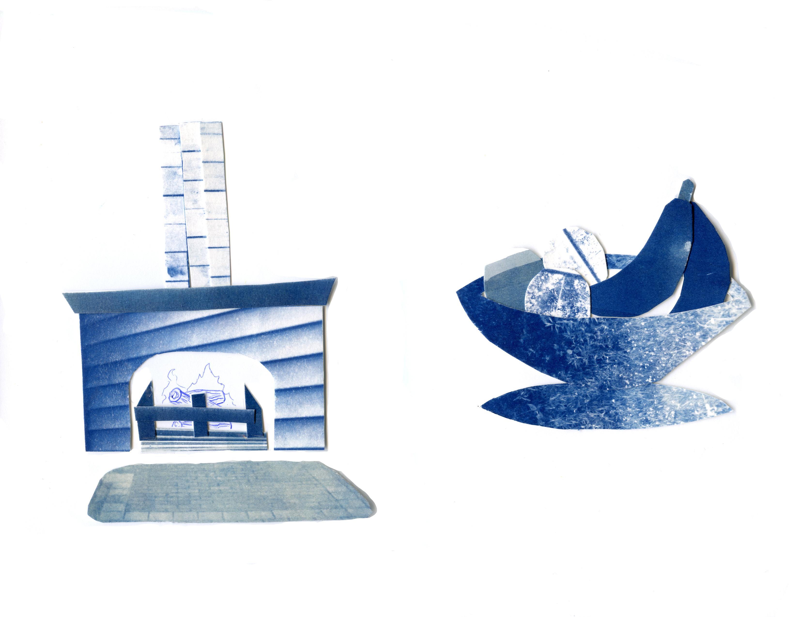 Fireplace/Fruit Bowl